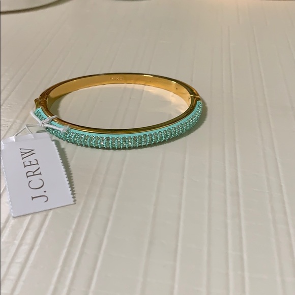J.crew Rounded pave hinge bracelet - Picture 7 of 8